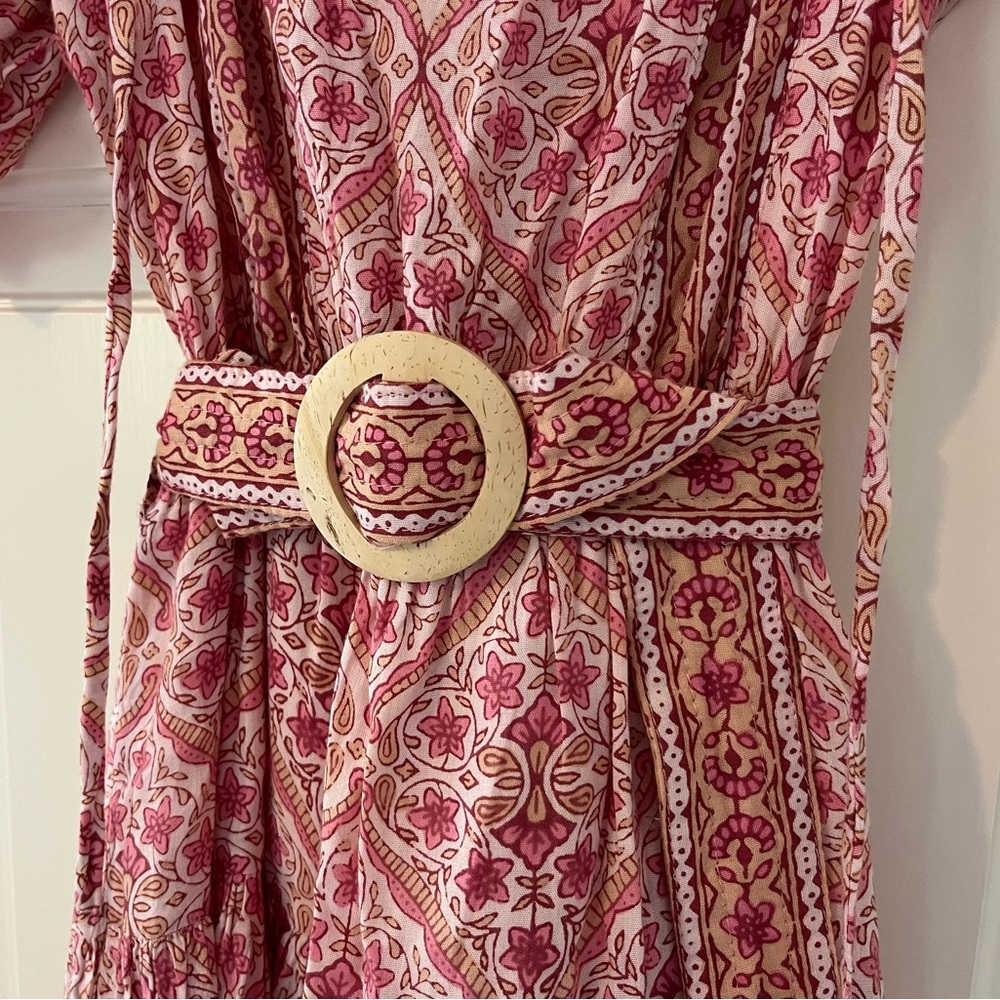 BEACHGOLD Ava Mini Dress in Dephina XS - Picture 6 of 7